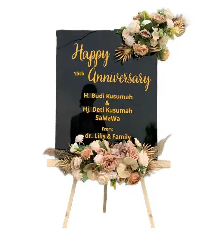 Papan Bunga Akrilik Kalitlaga